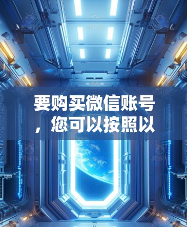 要购买微信账号,您可以按照以下步骤操作